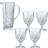 Nachtmann Pitcher+Goblet Glasses Value Pack Serving 5pcs