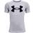 Under Armour Kid's Tech Big Logo Short Sleeve T-shirt - Mod Gray Light Heather/Black