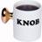 Thumbs Up Knob Mug 37.5cl