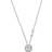 Michael Kors Premium Necklace - Silver/Transparent