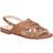 Hush Puppies Riley Buckle Strap Sandals - Tan