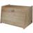 Apollo Housewares Rubberwood Drop Front Bread Box