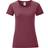 Fruit of the Loom Women's Iconic T-Shirt - Heather Burgundy