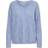Only V-Neck Knitted Sweater - Blue/Skyway