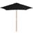 vidaXL Outdoor Parasol with Wooden Pole 313762 270cm