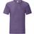 Fruit of the Loom Iconic T-shirt 5-pack - Heather Purple