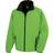 Result Mens Core Printable Softshell Jacket - Vivid Green/Black