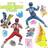 RoomMates Power Rangers Peel and Stick Wall Decals