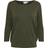 Saint Tropez Milasz Pullover Knit - Army Green Melange