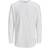 Jack & Jones Organic Cotton Long Sleeved T-shirt - White/White