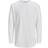 Jack & Jones Organic Cotton Long Sleeved T-shirt - White/White