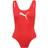 Puma Women's 1 Piece Swimsuit - Red