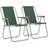 vidaXL Folding Camping Chairs 2-pack