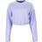 Adidas Women Hyperglam Crop Crew Sweatshirt - Violet Tone