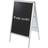 Nobo A-Board Snap Frame Blackboard Insert A1