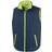 Result Gilet Unisex - Navy/Lime Green