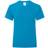 Fruit of the Loom Girl's Iconic 150 T-shirt - Azure Blue (61-025-0ZU)