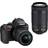 Nikon D3500 +AF-P DX18-55mm F3.5-5.6G VR + AF-P DX 70-300mm F4.5-6.3G ED