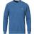 Gant Cotton Pique Crew Neck Sweater - Denim Blue Melange