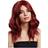 Smiffys Fever Ashley Wig Ruby Red