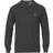 Gant Cotton Pique Crew Neck Sweater - Anthracite Melange