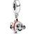 Pandora Disney Finding Nemo Dangle Charm - Silver/Orange/Black