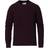 Classic Merino Wool Crew Neck Sweater Unisex - Oxblood Red