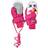 Barts Nylon Mitts 3D - Fuchsia