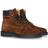 Gant Red Mid Lace Suede Boot - Cognac/Black