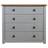 vidaXL 282659 Gray and Wood Sideboard 80x73cm