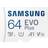 Samsung Evo Plus microSDXC Class 10 UHS-I U1 V10 A1 130/130MB/s 64GB +SD Adapter