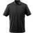 Mascot Crossover Polo Shirt - Black