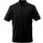 Mascot Crossover Polo Shirt - Deep Black