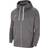 Nike Youth Park 20 Full Zip Fleeced Hoodie - Charcoal Heather/White (CW6891-071)