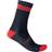 Castelli Alpha 18 Socks Men - Savile Blue/Red