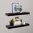 vidaXL - Wall Shelf 40cm 2pcs