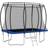 vidaXL Trampoline Rectangular 274x183cm + Safety Net + Ladder