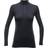 Devold Breeze Merino 150 Zip Neck Women - Black