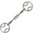 Lorina French Link Loop Ring Snaffle