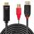 Lindy HDMI-DisplayPort/USB A 0.5m