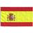 vidaXL Spain Flag 90x150cm