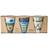 Rice Melamine Kids Cup Multi Party Animal Print Small 6pcs