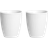 Pillivuyt Plissé Mug 8cl 2pcs