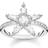 Thomas Sabo Star Ring Large - Silver/Transparent