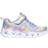 Skechers Heart Lights Rainbow Lux - Silver/Pink/Blue