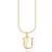 Thomas Sabo Letter U Necklace - Gold