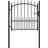 vidaXL Fence Gate with Spikes 102x150cm