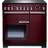 Rangemaster PDL90EICY/C Professional Deluxe 90cm Induction Cranberry Red, Chrome