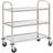 vidaXL 3-Tier Trolley Table 55x96.5cm