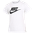Nike Older Kid's Sportswear T-Shirt - White/Black (AR5088-112)